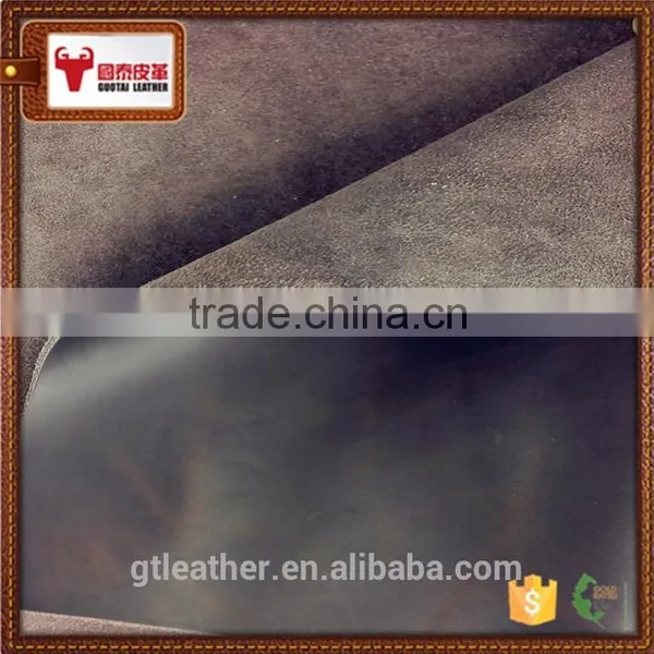 Oil Pull up Wax Cow Leather for Messager Bag and Shoes photo-6