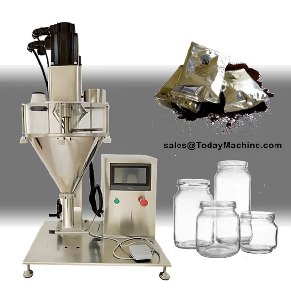 Automatic Bottle Chili Pepper Seasoning Auger Powder Filling Machine photo-3