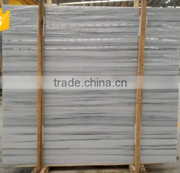 Low Cost Factory Supply Polished Marmara White Marble Slab photo-4