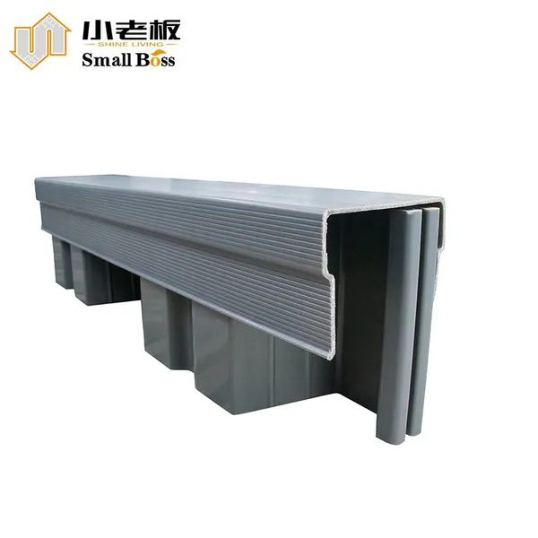 PVC Sheet Pile Plastic Not Steel Sheet Pile Pvc Wood Grain Sheet Pile