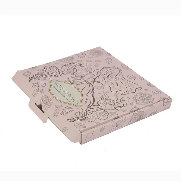 Pink Shipping Cardboard Carton Corrugated Beautiful Packaging Small Business Products Gift Mailer Boxes Delivery photo-2