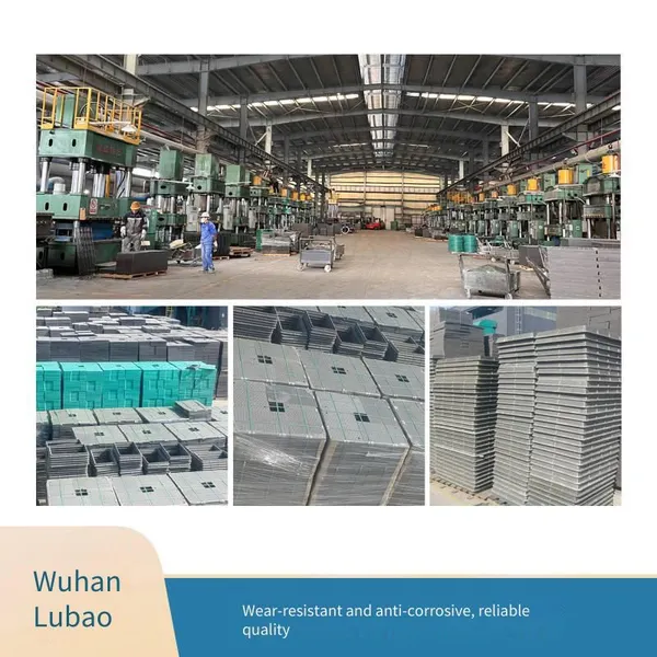 Lubao Composite Resin Square Manhole Cover Manufacturer for Municipal Sewage Pipes 400*600, Suitable for Power Projects and Chemical Plants photo-4