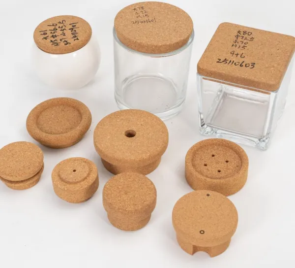 Customized Cork Cup Lids, Heat Insulation, Thermal Insulation, Customizable in Shape, Pattern and Logo photo-2