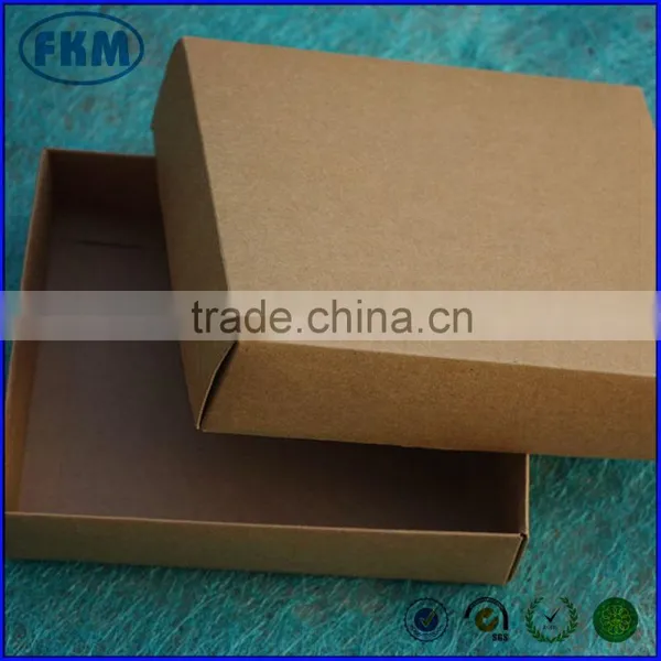 Small Blank Kraft Paper Box Cake West Point Box 17 * 12 * 6 photo-3