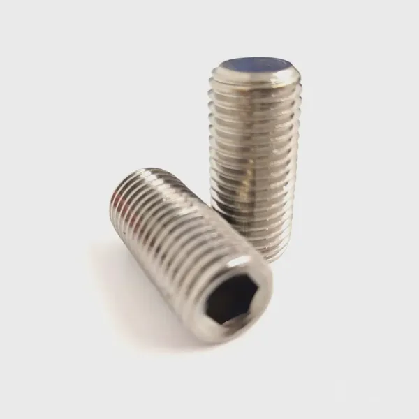 Stainless Steel A2-70 China Grub Set Screw Factory With Black Color and Dog Point DIN 915 Standard photo-4