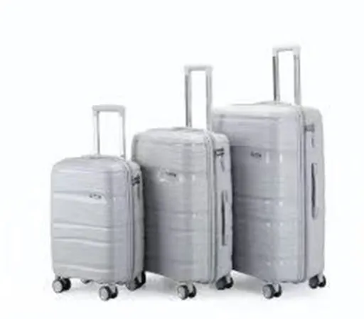3 Pcs Suitcase pp Luggage pp Trolley Bag Trolley Case 2026 New Design360spinner Wheel Bag photo-2