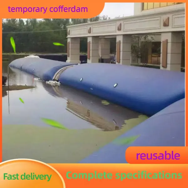 Foldable Wear-Resistant Soft Water Dam Temporary Water Blocking Facility For River Regulation Project photo-2