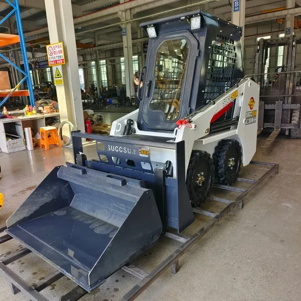 Skid loader export version diesel electric multi-function seat skid steer loader
