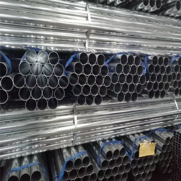 Hot Dipped Galvanized Steel Pipe Round Pre Dip 2mm Thickness Zinc Layer 80μm photo-5