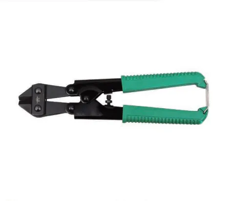 8 Inch Mini Bolt Cutter Secondary Sharpening Blade Anti-slip Handle Portable Cable Cutting Pliers