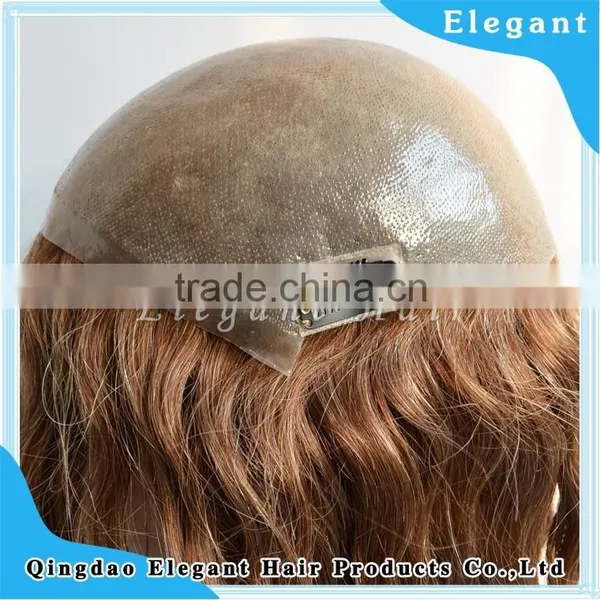 Top Quality 100% Remy Human Hair Women Toupee Wholesale photo-2