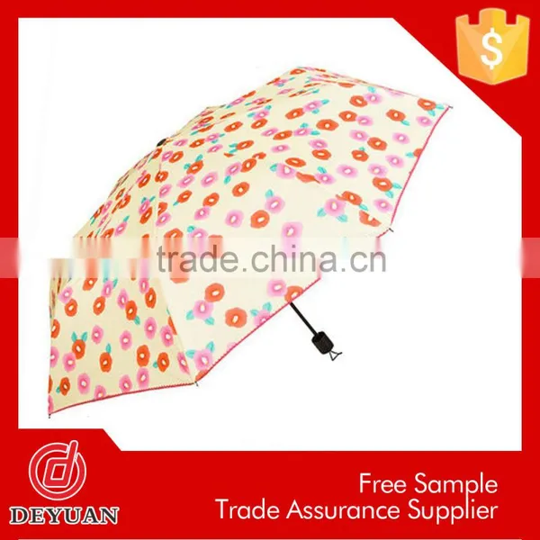 Cheap Wholesale Manual Open High Quality 3 Folding Umbrella photo-4