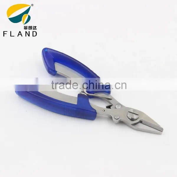 Mult-function Fish Needle Nose Pliers Tools With Red Handles,fishing Pliers