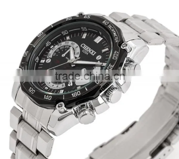 2015 Newest Design Factory Price Luxury Watches Men Calendar Watch 029AMS photo-3