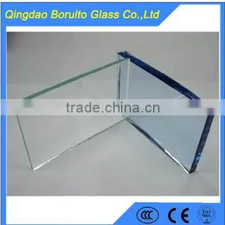 5mm Coffee Light and Lack Blue Float Glass photo-3