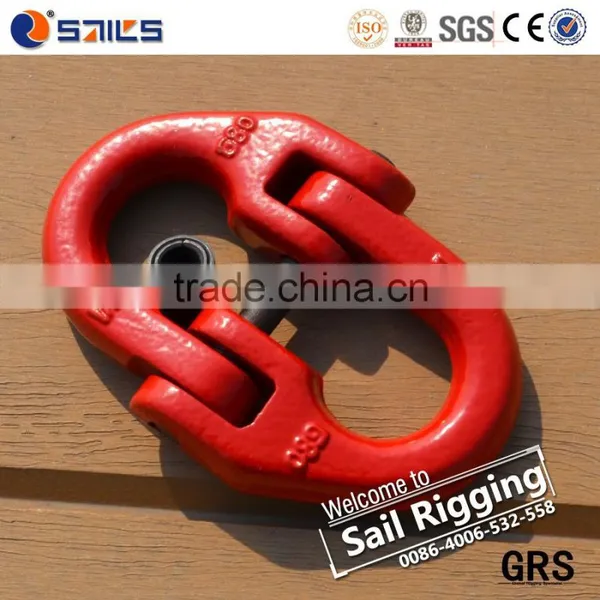High Strength US Type Drop Forged Grade 80 Alloy Steel Connecting Link photo-4