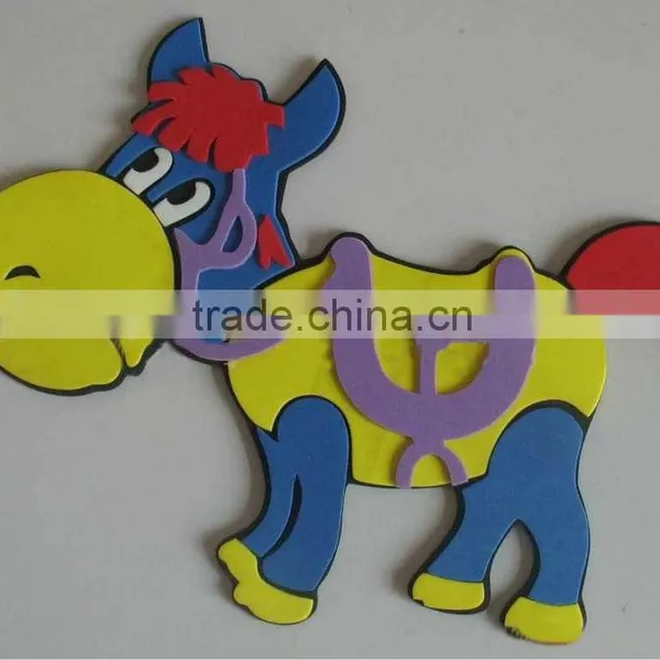 Intellectual EVA Puzzle Toy With Cute Horse Shape for Kids