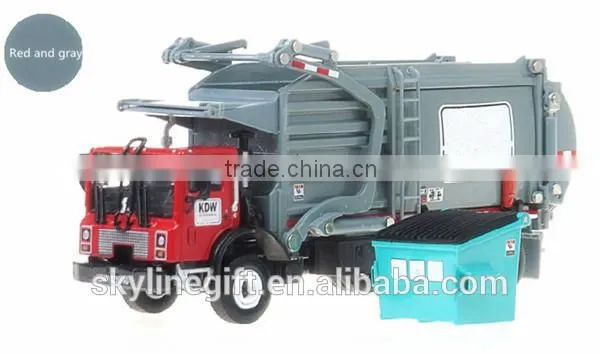 High Quality 1:24 Diecast Models Truck Materal Transporter photo-4