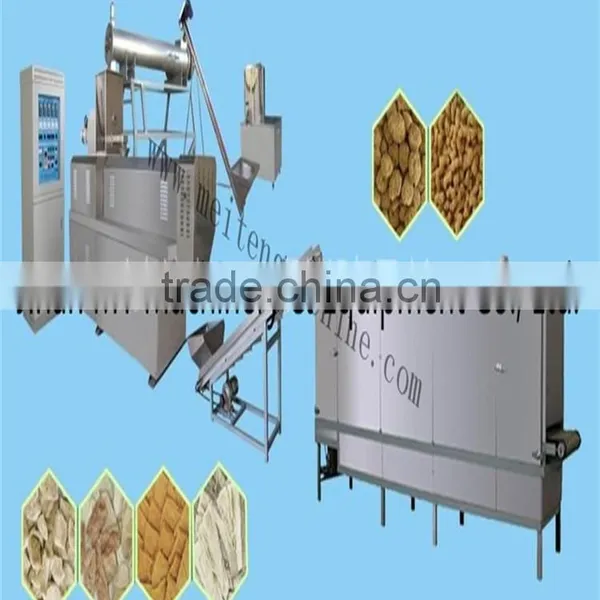 New Condition and Engineers Available to Service Machinery Overseas After-sales Service ProvidedTVP/TSP Soya Nugget Process Line photo-4