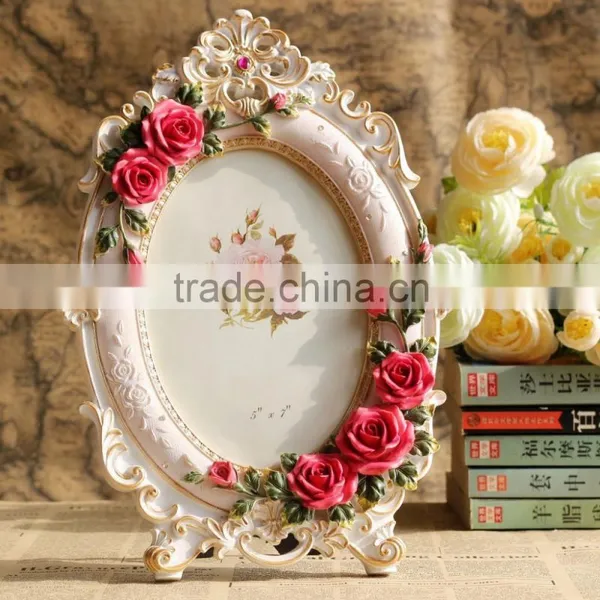 Wooden Photo Frame Hot Selling 2014 New Design, Wood Photo Collage Frame, Picture Frame Moulding for Women's Use photo-3