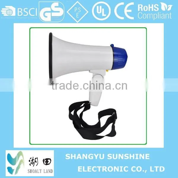 Powered Handheld MEGAMITE MEGAPHONE,plastic Megaphone SL8010