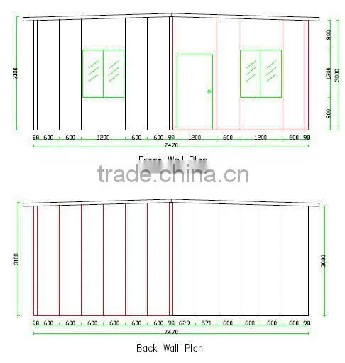 Fireproof and Earthquake Proof SABS and SGS Prefab Home Kits With Foamed Cement Board photo-3