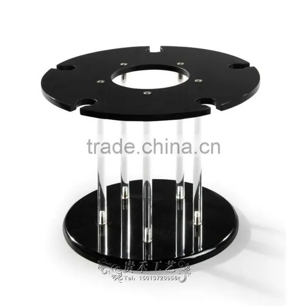 GH-RZ243 Professional Design Black Acrylic Wine Display Rack,high Quality Acrylic Wine Display Rack photo-2