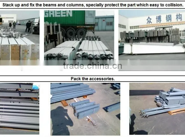 Galvannized Light Steel Structure Building/factory/workshop/warehouse/tel 13668875547 photo-4