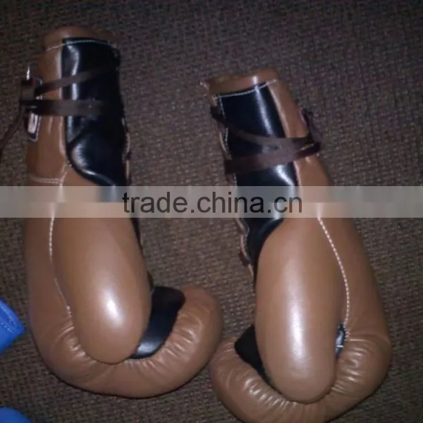 Brown Original Leather Boxing Gloves photo-2