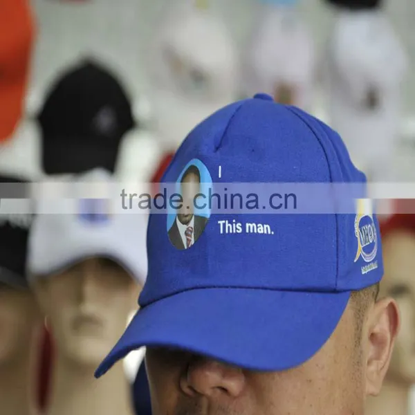Cheap Election Promotional Embroidery Print Hats Cap photo-3