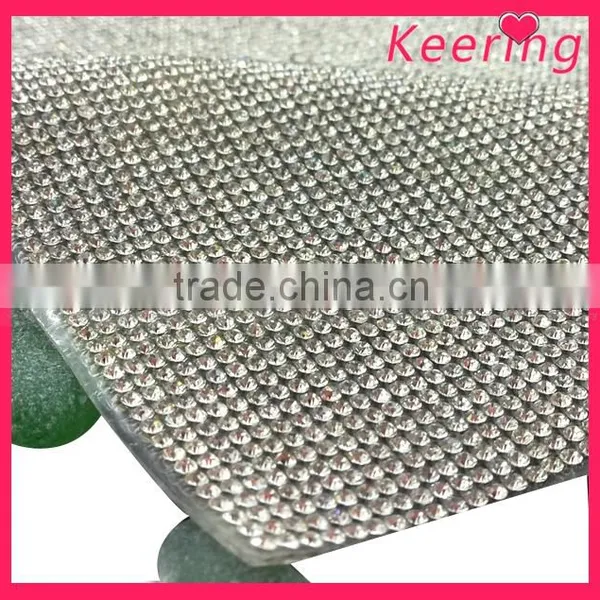 Bling Bling Hot Fix Crystal Rhinestone Mesh For Shoe Decoration WRT-013 photo-4