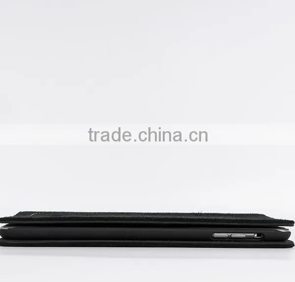 Soft Feel Tablet Case Classic Black Case for IPad, For IPad Stitching Pattern Case photo-6