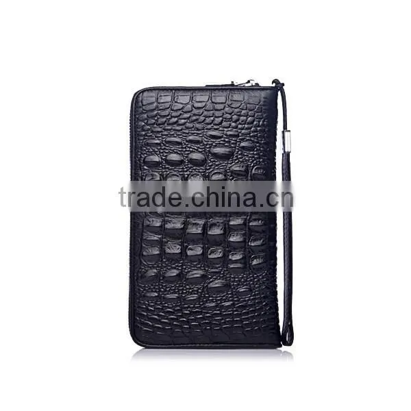 Top Layer Fashion Genuine Cow-hide Classic Long New Wallet photo-2
