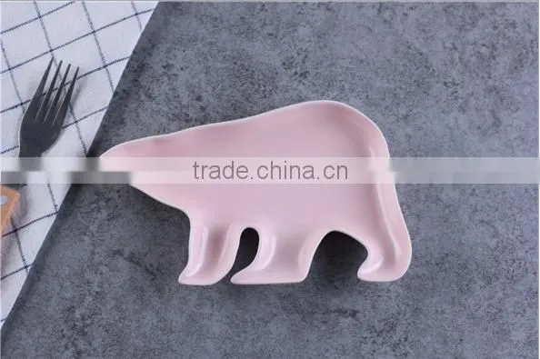 Creative Snacks Polar Bear Shape Ceramic Tableware HY0671801 photo-5