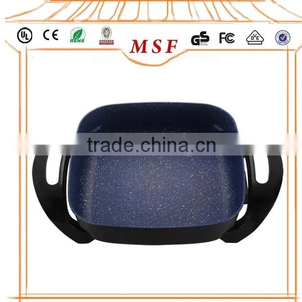 Square Electric Frying Pan With Temperature Adjustable Knob Quality Choice photo-4
