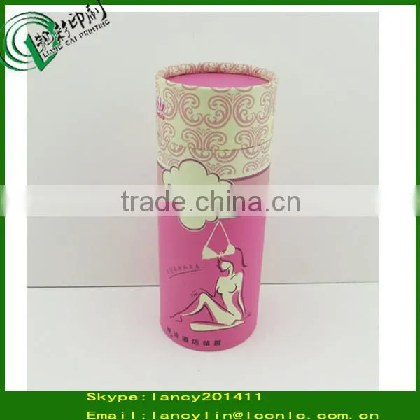 Beautiful Paper Tube for Garment Apparel Packaging Cans Clothes Packing Paper Tube Quality Choice