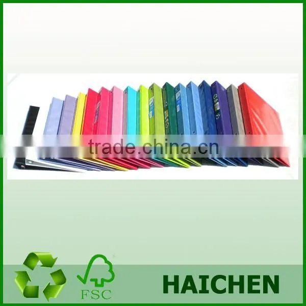 2015 PVC File Folder Document Holder With Ring Binder for Man Manager