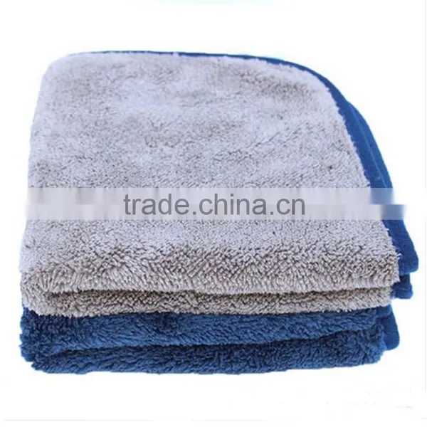 Superfine Fibers 40x60 Thick Microfiber Towel Car Cleaning photo-3