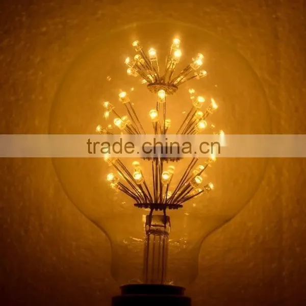 Antique Retro Vintage LED Edison Light Bulb E27 220V 3W Incandescent Light Bulbs photo-3