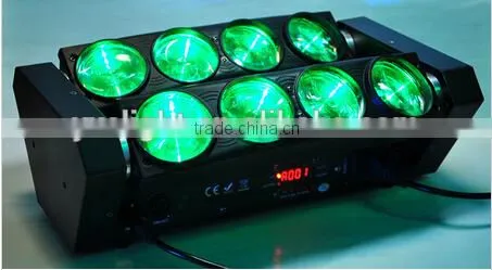 8x10W 4in1 Quad LED Beam Spider Light From Guangzhou Lucky Light