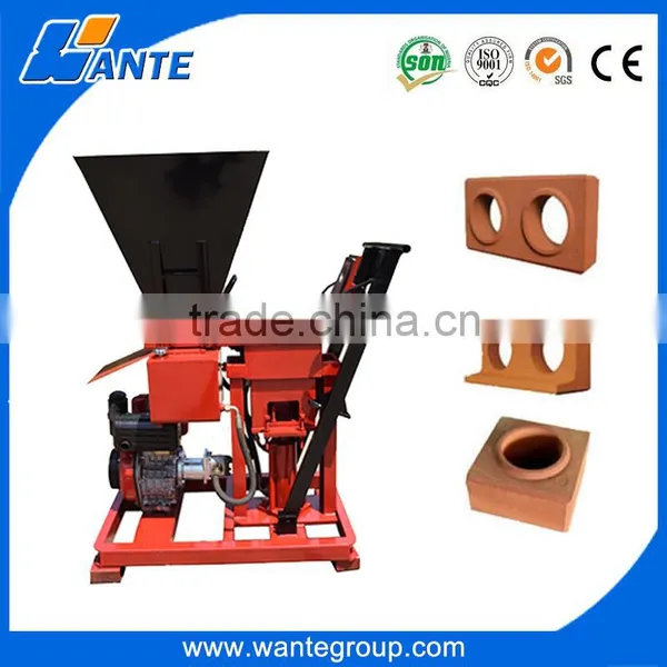 High Quality WT1-25 Soil Clay Interlocking Bricks Making Machine Production Line photo-5