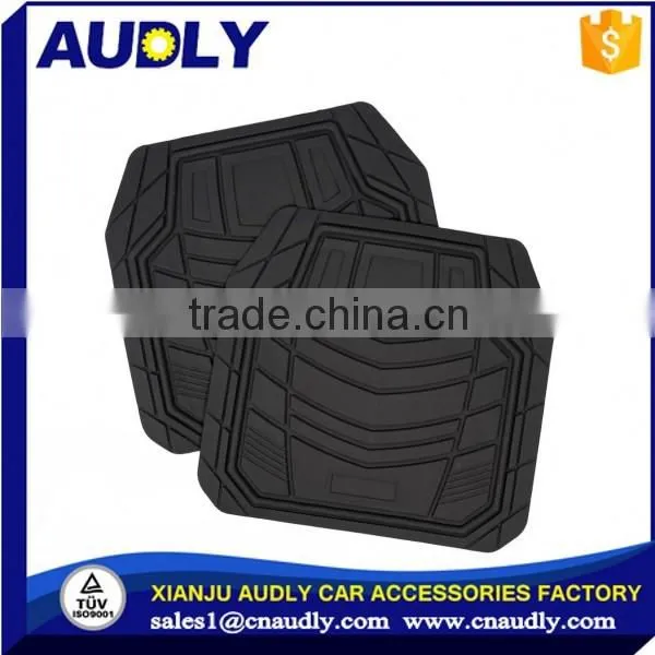 Rubber Floor Mats - Heavy Duty Rubber Liners for Cars Trucks & SUVs photo-3