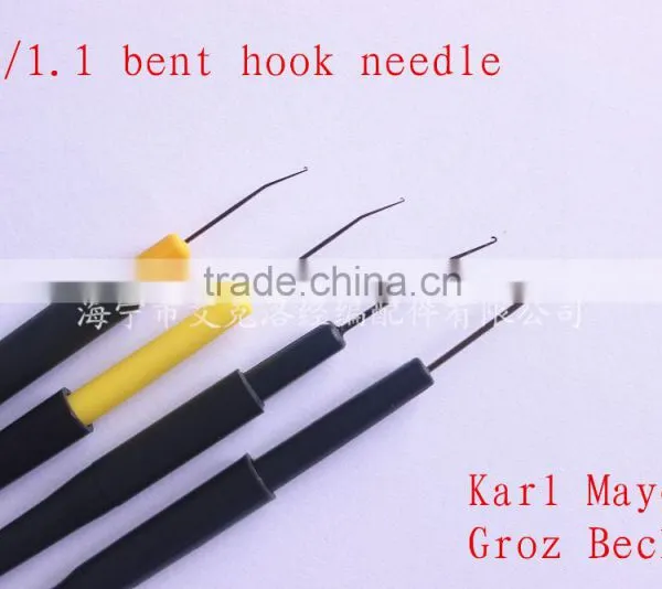 Warp Knitting Spare Parts-hook Needle 0.8/1.1 Bent Needle 0.8/1.1 Straight Needle Crochet Hook photo-2