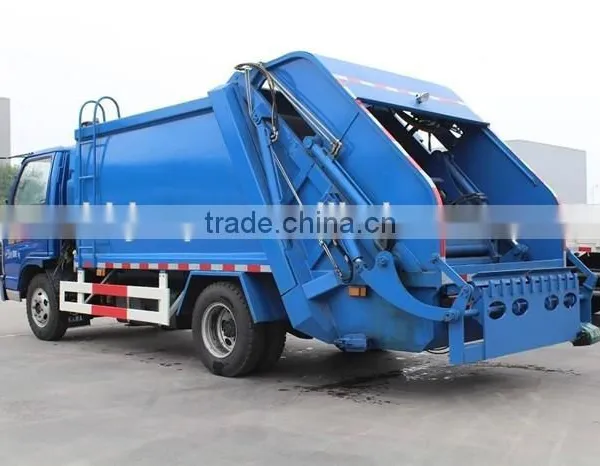 Wheelbase 3300 KAMA Small Compactor Garbage Truck for Sale photo-2