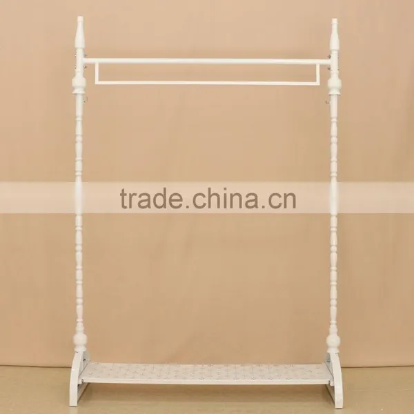 Factory Provide Directly Hot Sale Metal Clothes Hanging Rack for Display photo-2