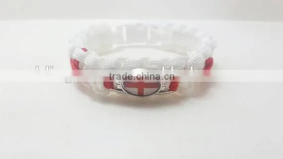 Custom England Paracord Bracelet photo-2