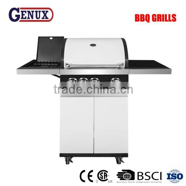 Popular 4 Burners Outdoor Barbecue Gas Grill