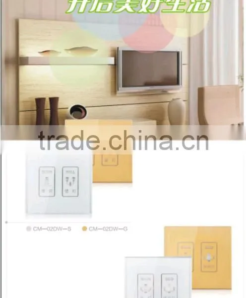 Smart Home System Acrylic 3gangs Wall Touch Switch photo-2