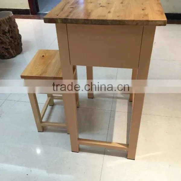 School Furniture School Desk and Chair HXZY067 Wood Desk photo-3