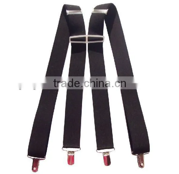 High Quality Solid Colour Suspenders